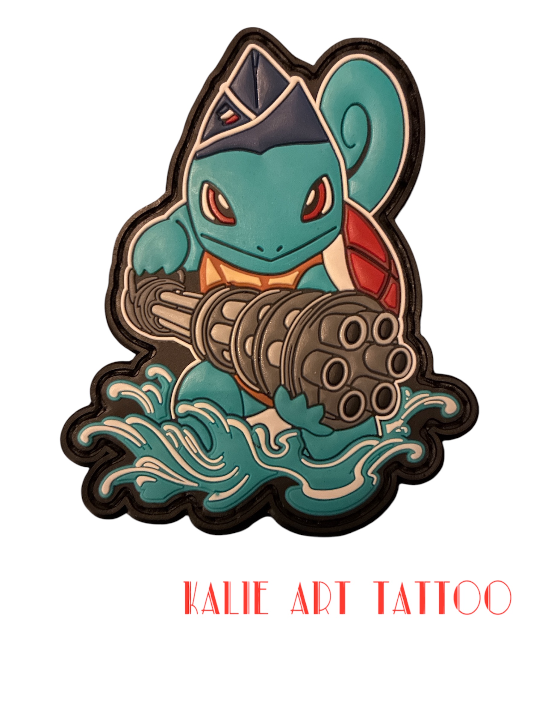 Carabaffe Intervention aquatique - KALIE ART TATTOO
